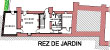 Plan du Rez de Jardin